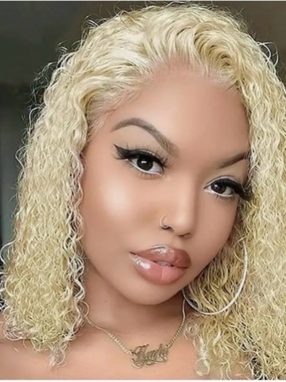 Blonde curly bundle 613 Brand new